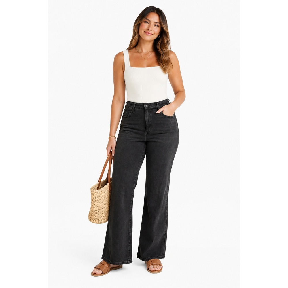 Women's Jeans by‎ Universal Thread High Rise Flare Black Size 17 New With Tags